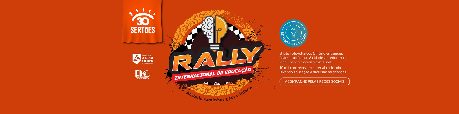 Banner Rally Internacional de Educação