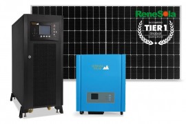 Kit Fotovoltaico Off Grid Híbrido