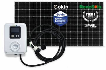 Gerador Fotovoltaico Carregador Veicular WallBox