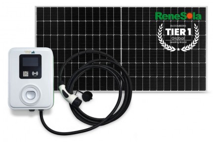 Kit Fotovoltaico Carregador Veicular WallBox