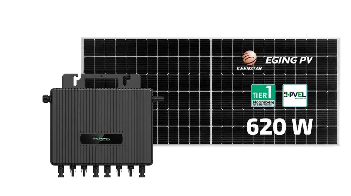 Gerador fotovoltaico ON GRID microinversor