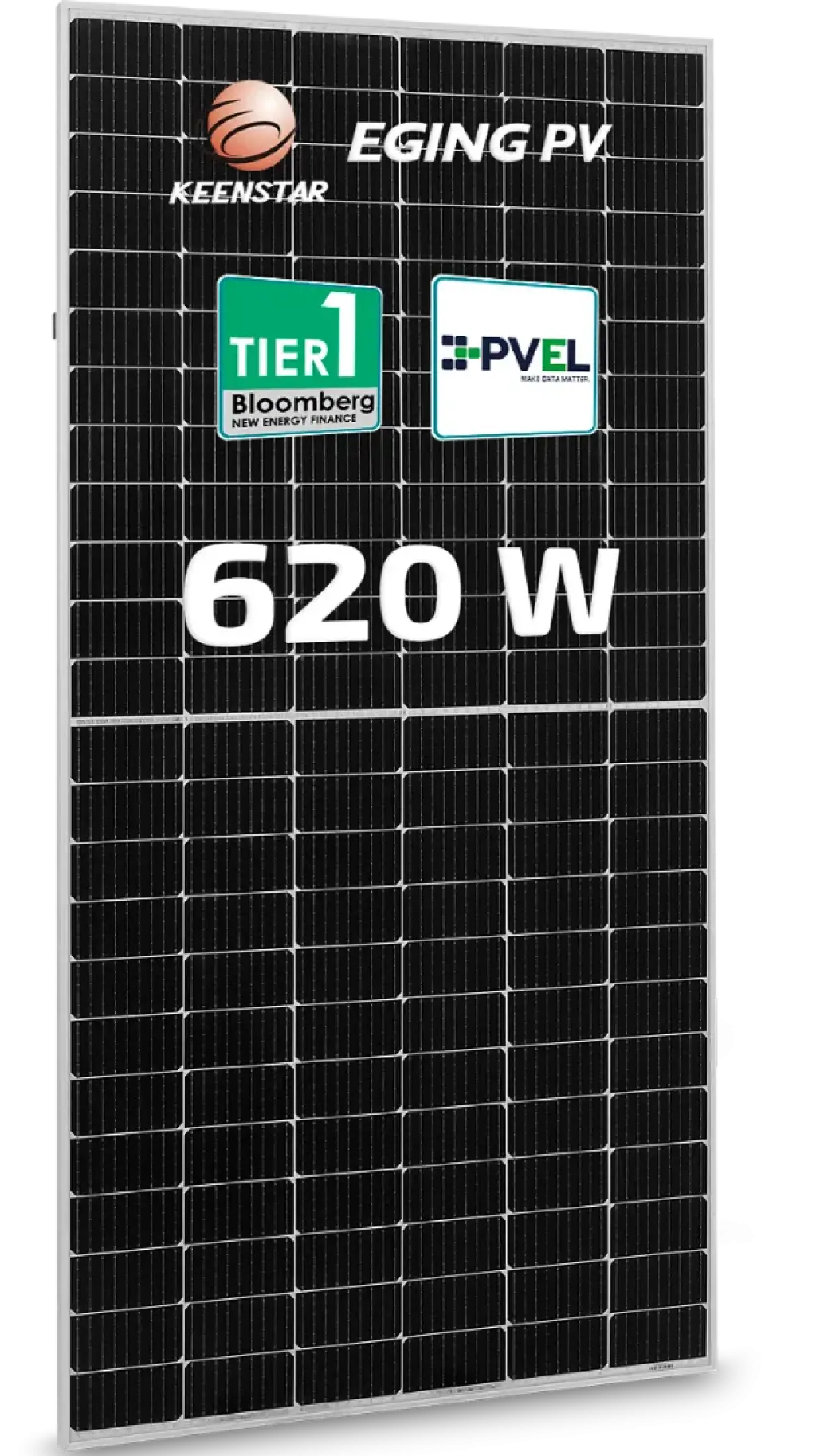 Painel solar EGing PV TIER 1 e PVEL 620 W N-Type TOPCon