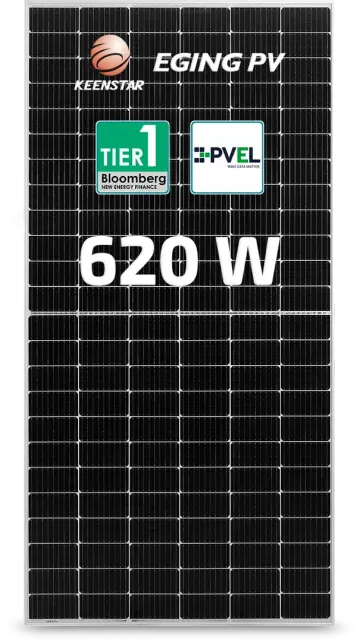 Painel solar EGing PV TIER 1 e PVEL 620 W N-Type TOPCon